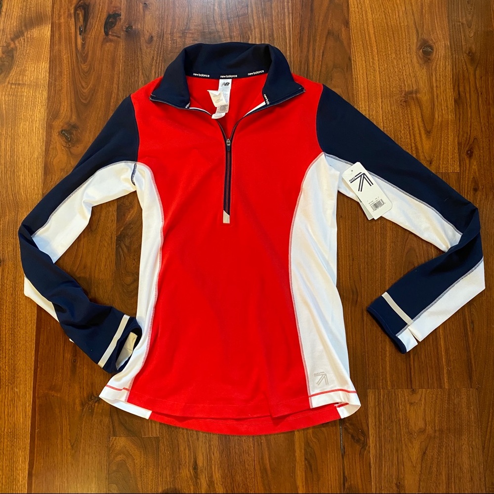 New Balance for J Crew 1/2 ZIp Longsleeve Small